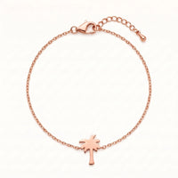Thumbnail for Bracciale acciaio donna — foto prodotto su sfondo bianco, oro rosa | SKU: 7819407-rose-gold-color