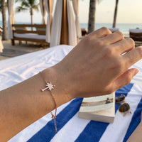 Thumbnail for Bracciale acciaio donna — foto indossata, misura reale, oro rosa | SKU: 7819407-rose-gold-color
