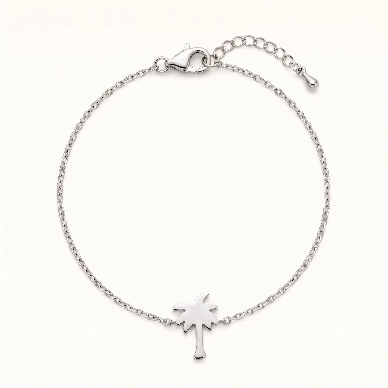 Bracciale acciaio donna — foto prodotto su sfondo bianco, argento | SKU: 7819407-silver-plated