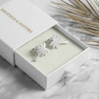 Thumbnail for Bijoux acier inoxydable — dans l'écrin cadeau, argent | SKU: 10287609-silver-plated