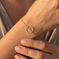 Thumbnail for Bracciale mare — primo piano dei dettagli, oro | SKU: 17429078-gold