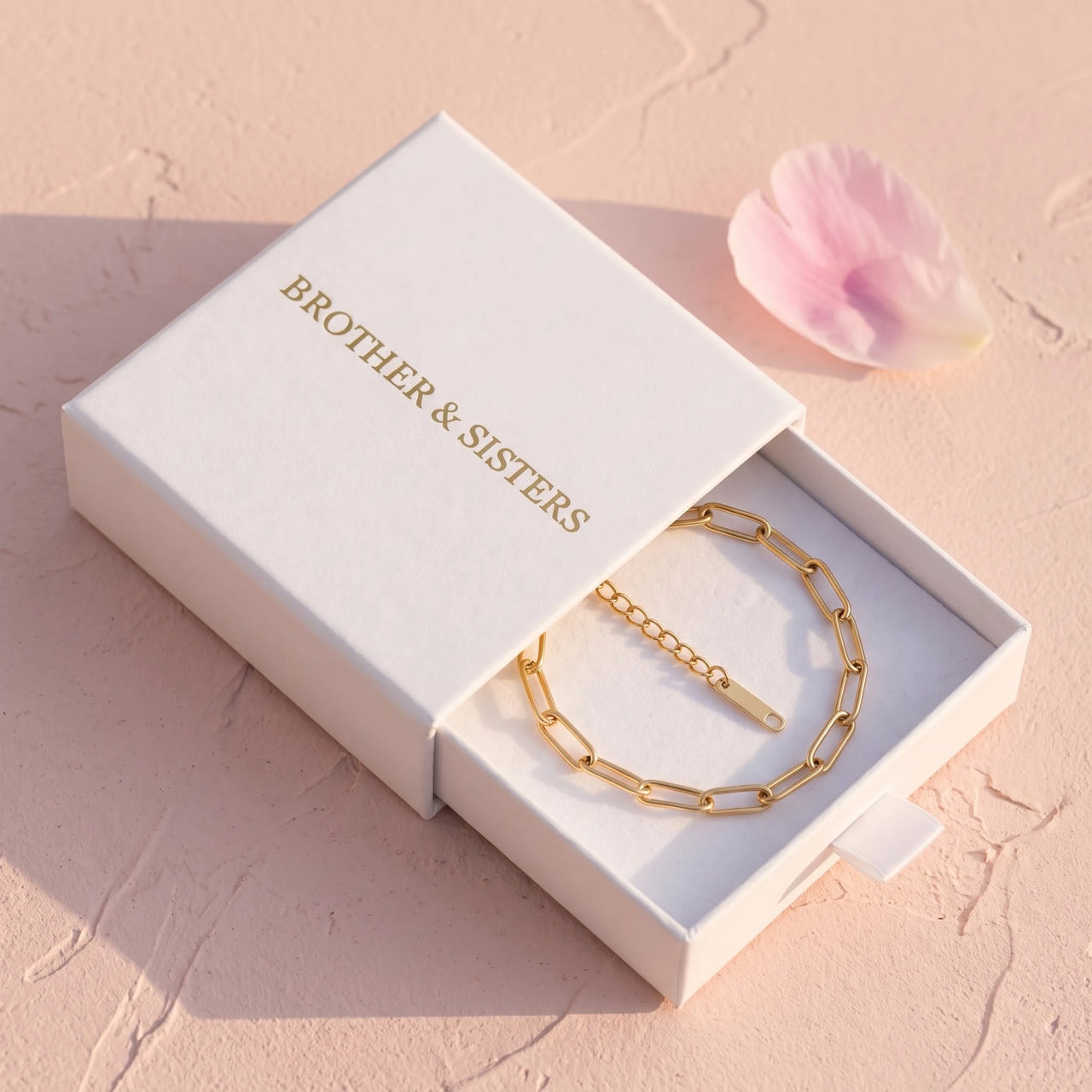 Bracciale maglia — nella scatola regalo, oro | SKU: l-original