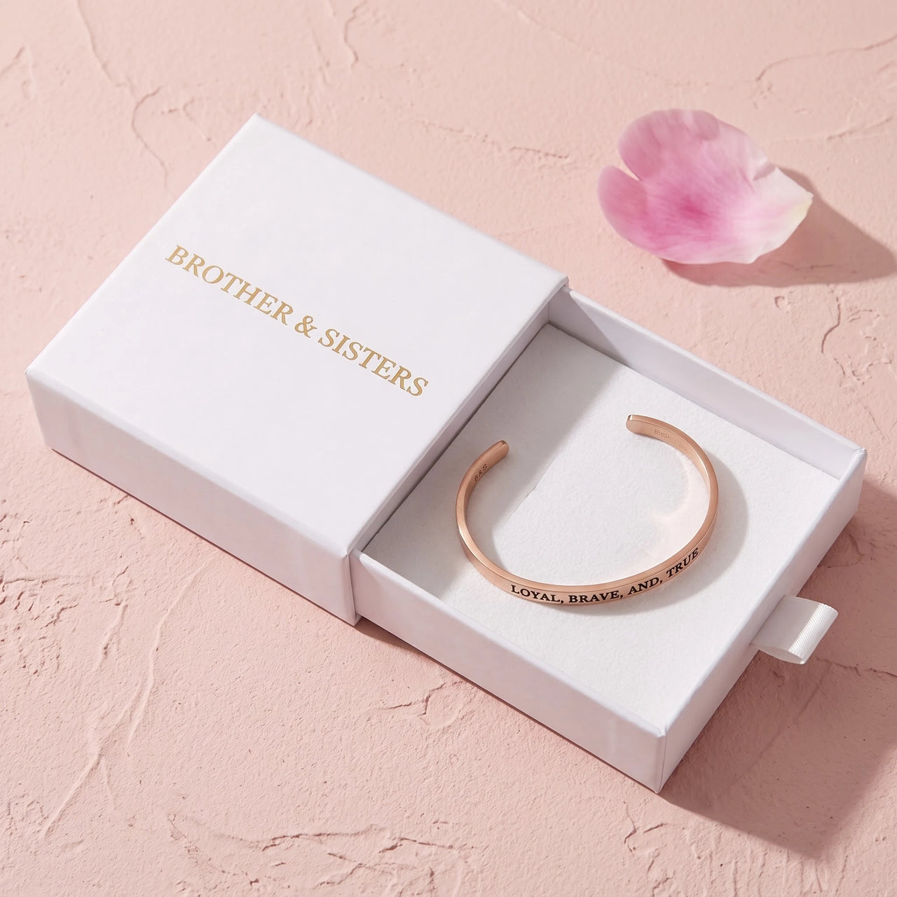 Armband damen — in der Geschenkbox, Roségold | SKU: lbat-rg