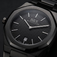 Thumbnail for Phantom men's watch, dial close-up – Brother & Sisters (SKU 01122019-phantom)