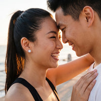 Thumbnail for A couple on a date, she wears the silver ring | SKU: 19991927