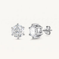 Thumbnail for Punti luce orecchini — foto prodotto su sfondo bianco, argento | SKU: 5056659