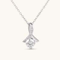 Thumbnail for Silver Gem Necklace, silver necklace | SKU: 6309048