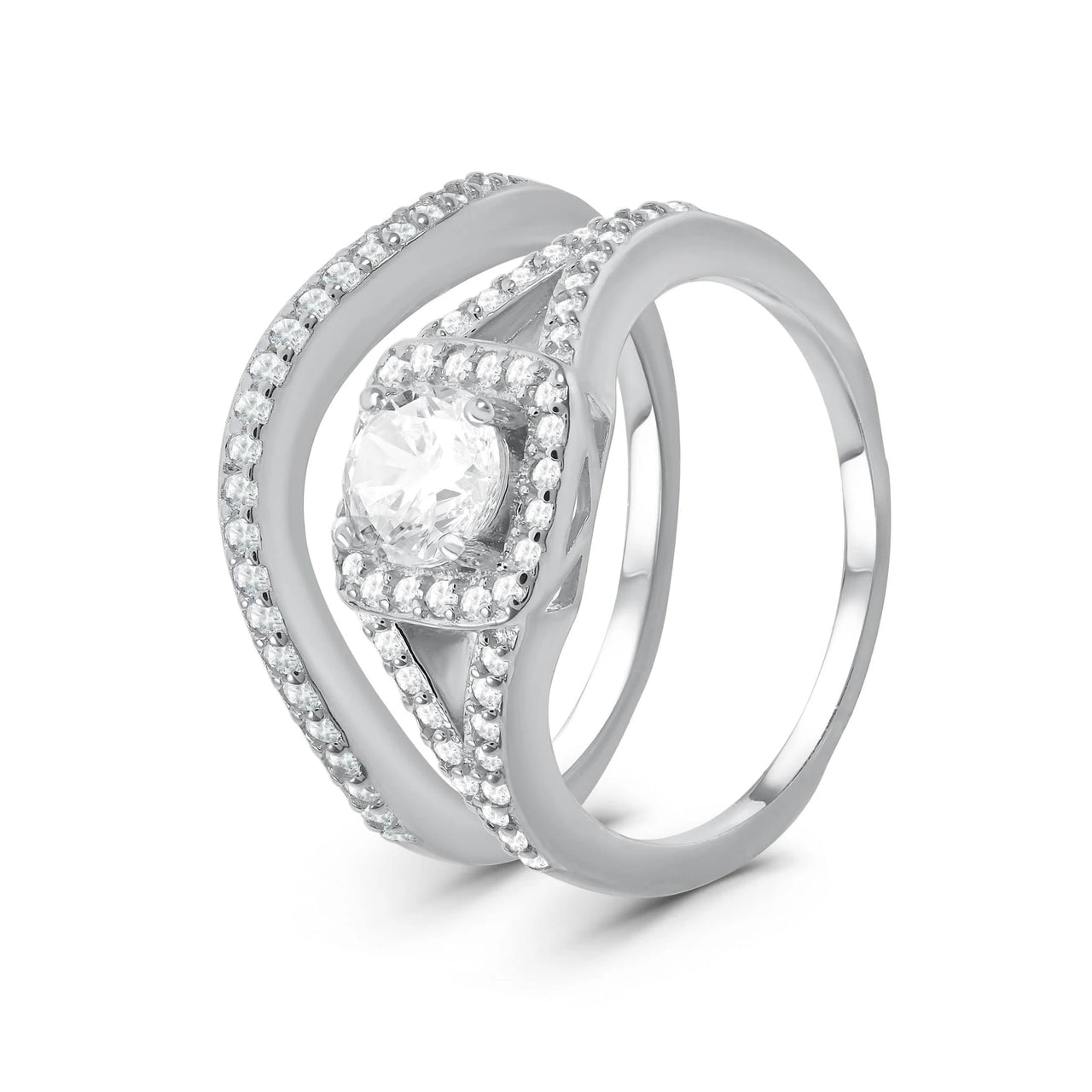 Silver Majestic Ring, silver ring, studio packshot | SKU: 497080-4.5-silver