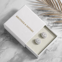 Thumbnail for Orecchini a lobo — nella scatola regalo, argento | SKU: 6306968-white