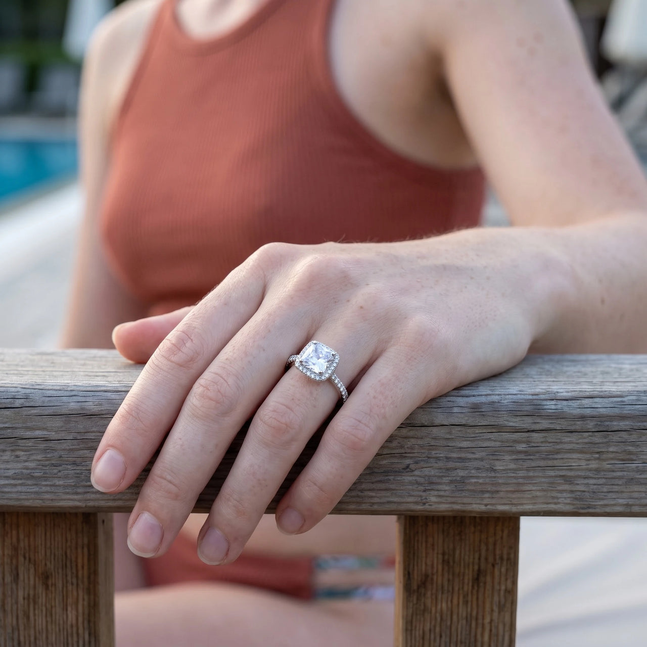 Silver Timeless Ring, silver ring — leisure | SKU: 497131-4.5-silver