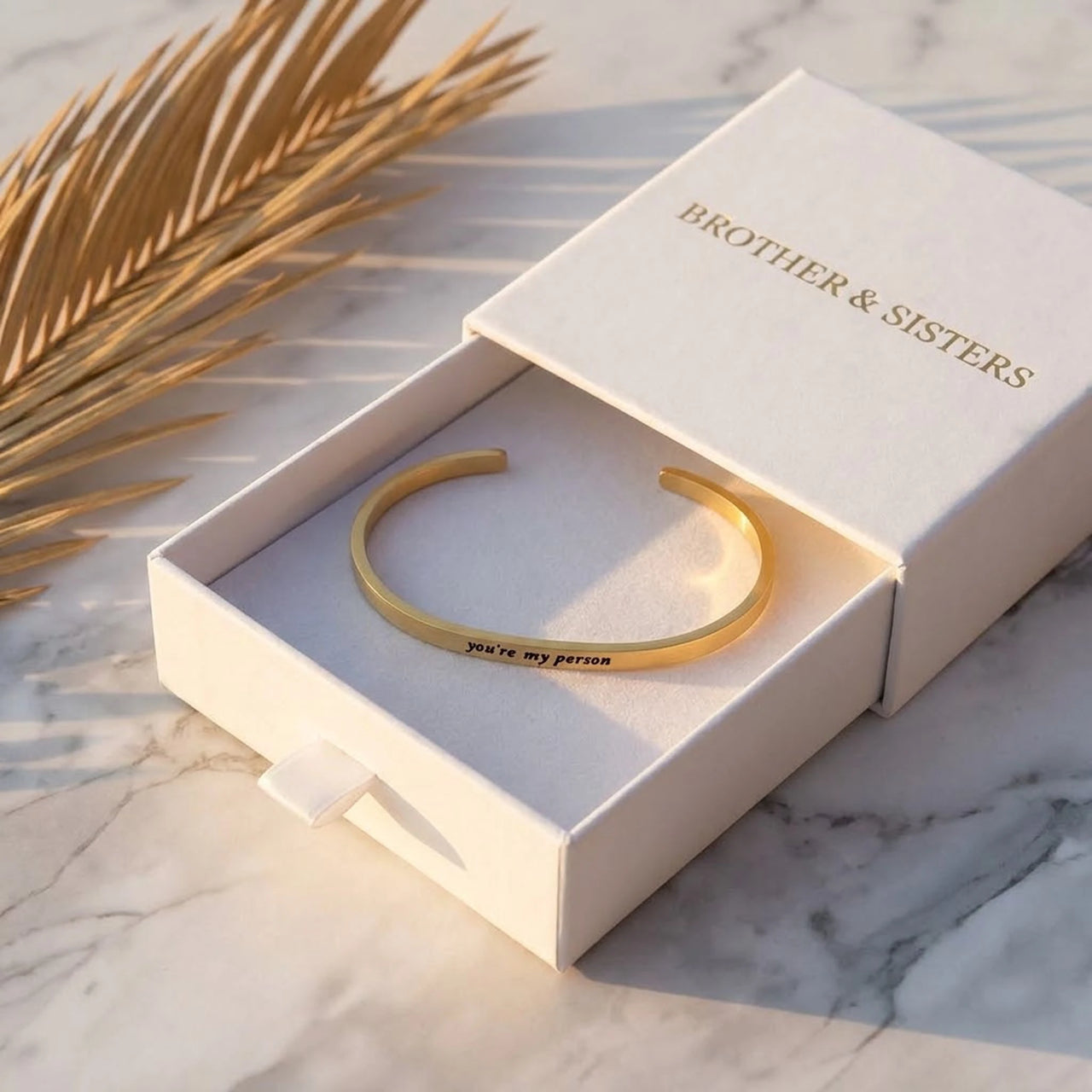 Bracelet amitié — dans l'écrin cadeau, or | SKU: 8174603-gold-color