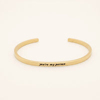 Thumbnail for Bracelet jonc femme — photo produit sur fond blanc, or | SKU: 8174603-gold-color